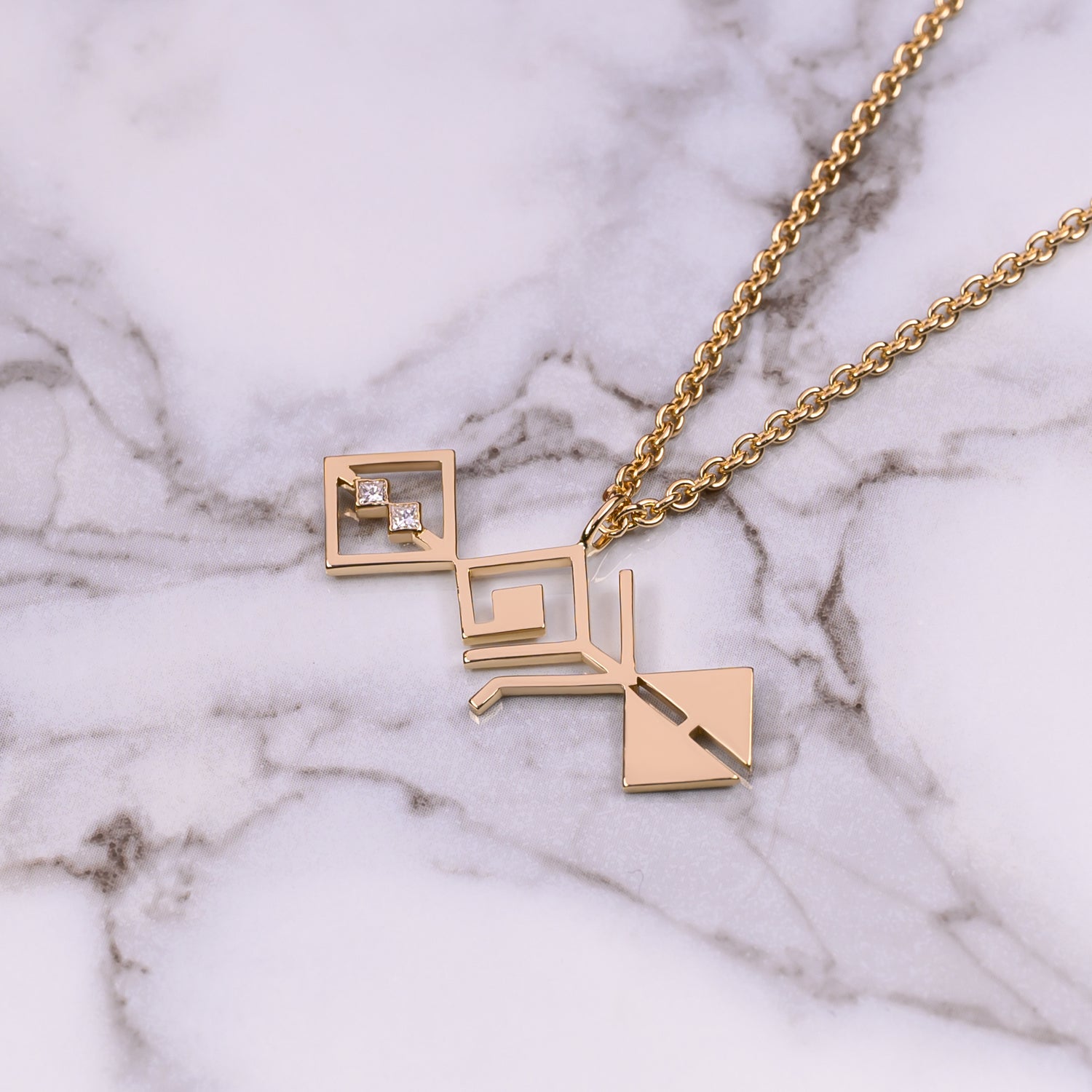 Geometrical Necklace