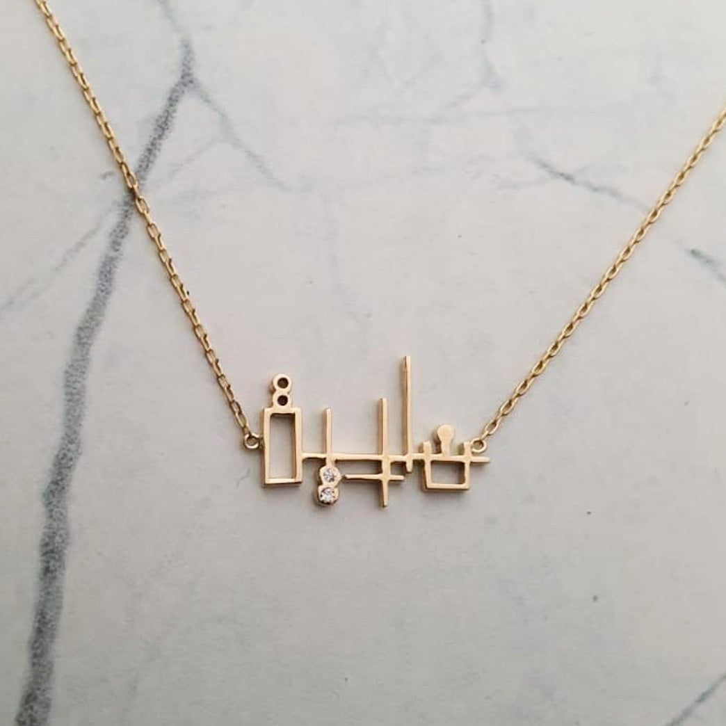 Geometrical Necklace